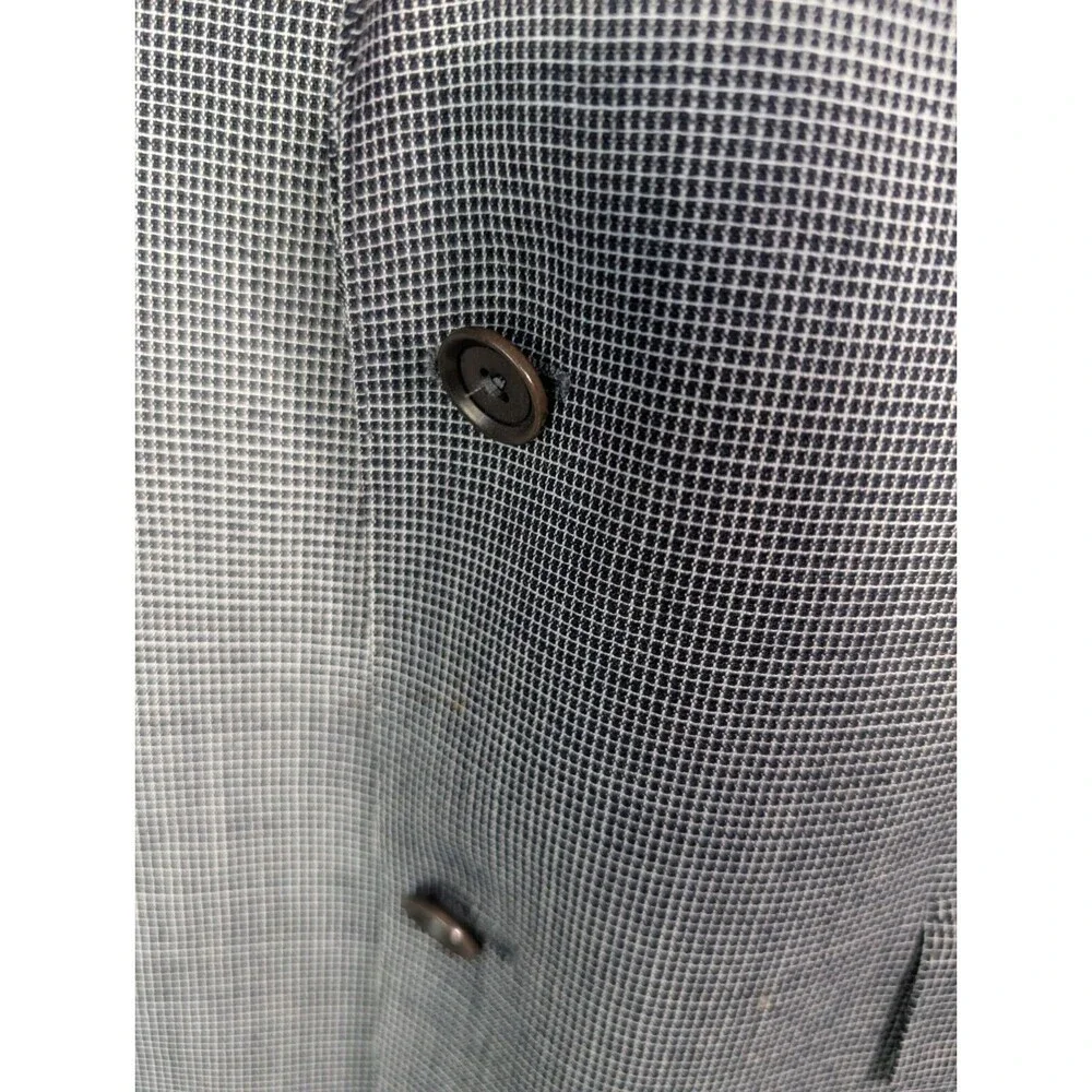 Hugo Boss‎ The Keys Gray Plaid Wool Suit Jacket 42 Long